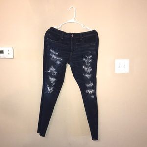 Distressed Skinny Jeans